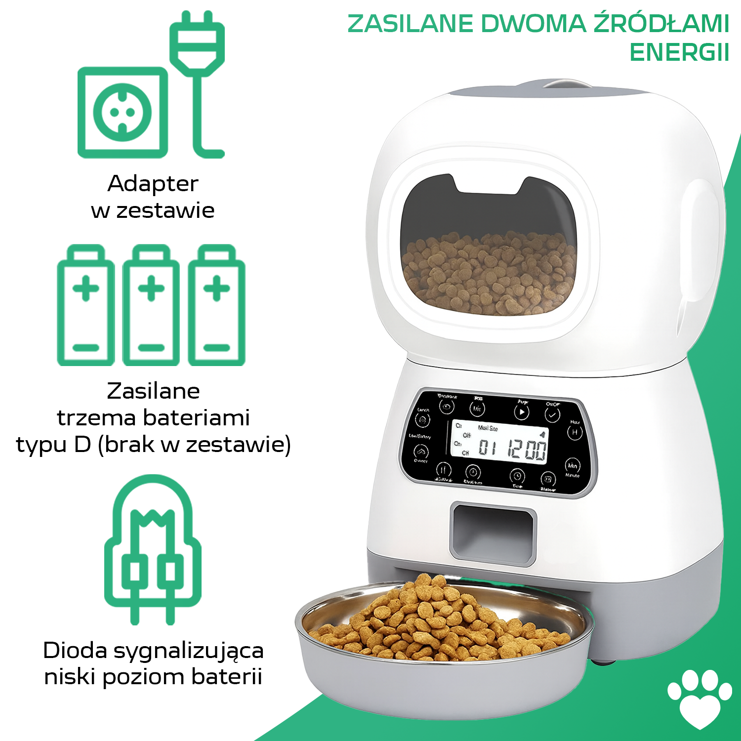 Automatyczny karmnik dla zwierząt Furvana SmartFeeder