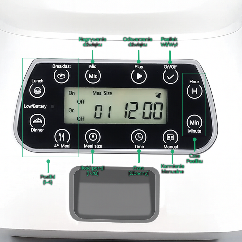 Automatyczny karmnik dla zwierząt Furvana SmartFeeder