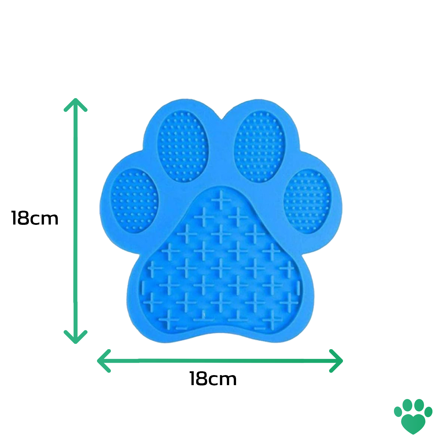 Mata do lizania slowfeeder Furvana LickPad w kształcie łapki