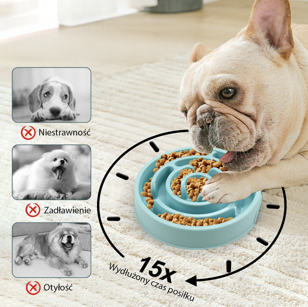 Miska spowalniająca jedzenie Slow Feeder Furvana SmartMaze
